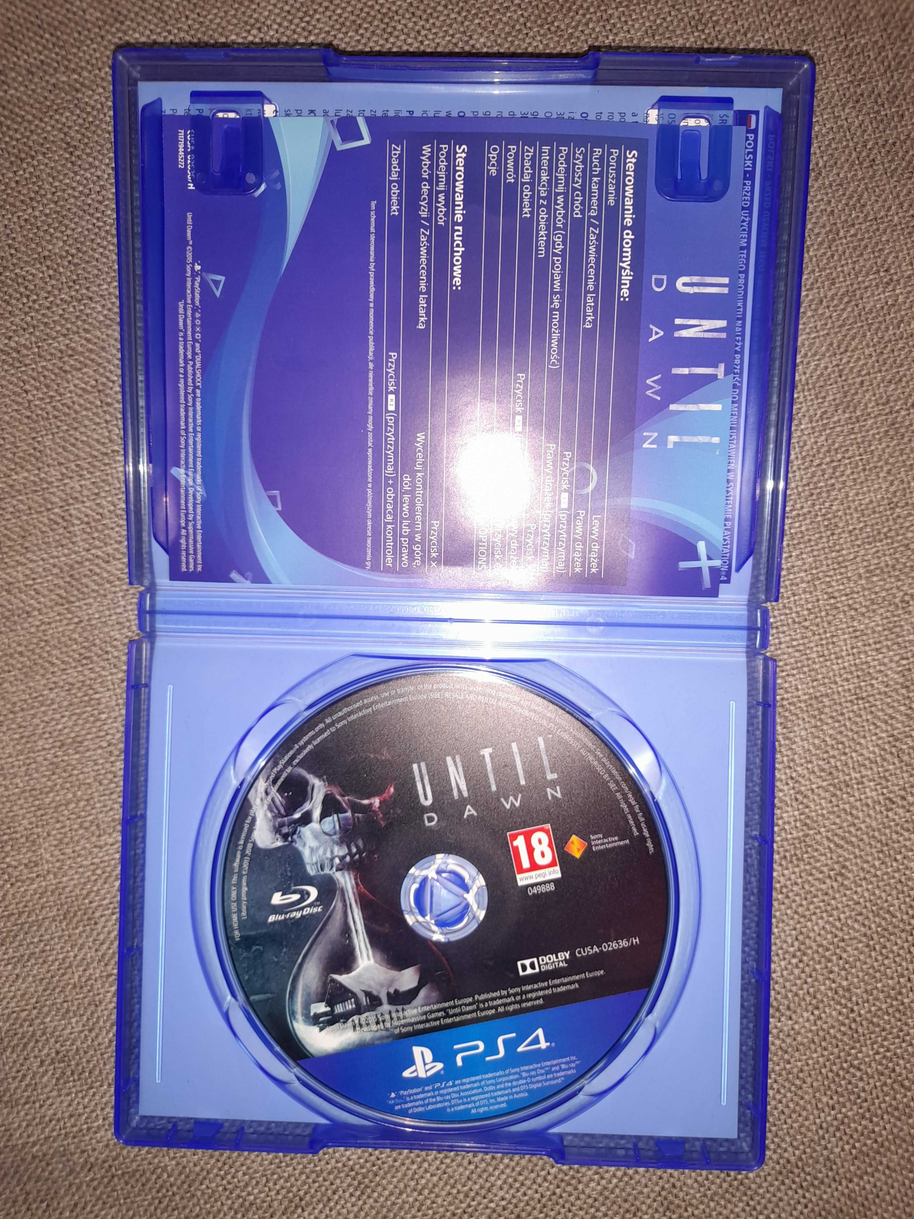 Gra Until Dawn na PS4