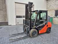 Wózek widłowy TOYOTA 8FDF30, duplex, przesuw, DIESEL