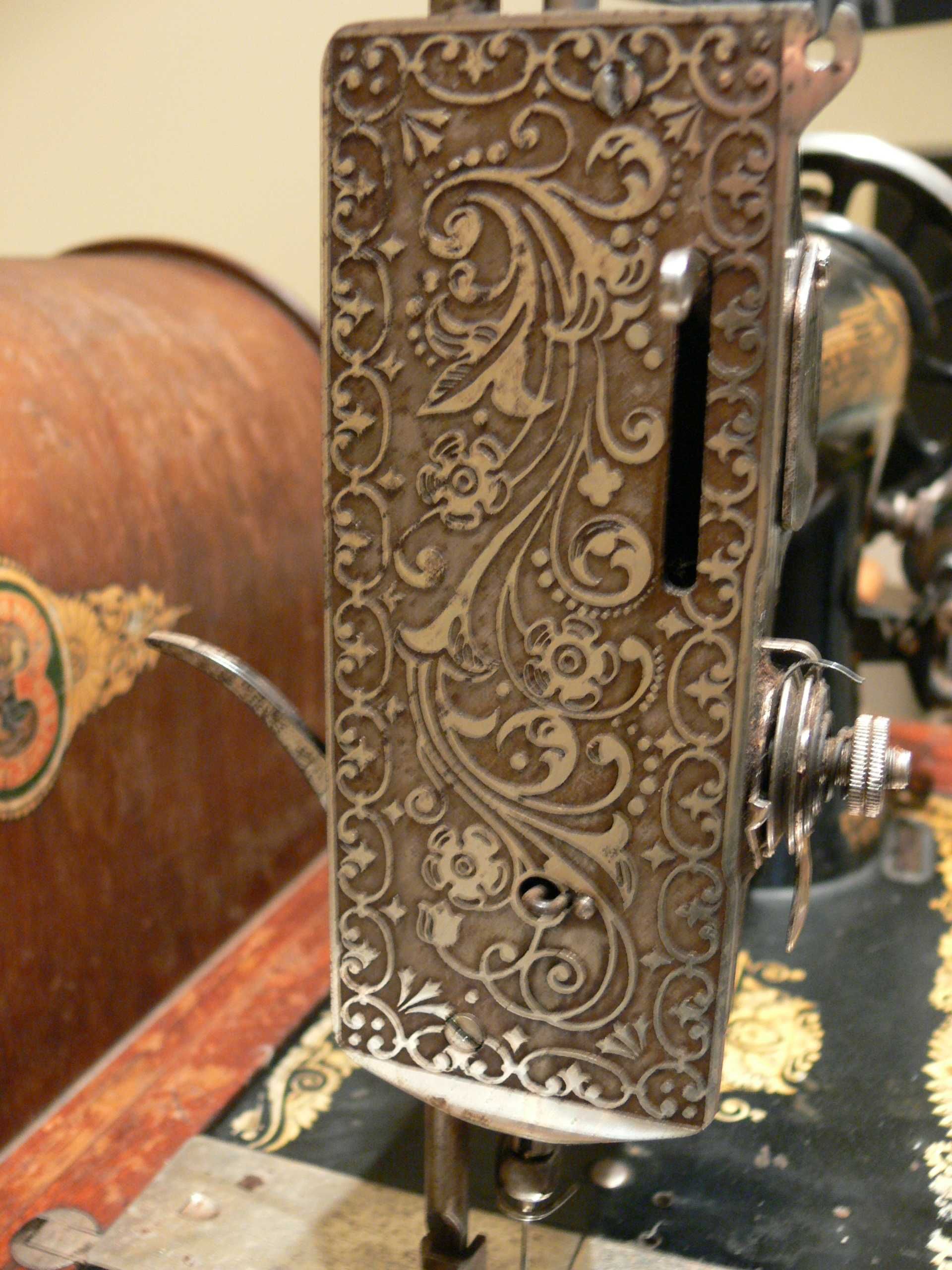 Singer Co Sphinx 27K 1911rok Clydebank antyk maszyna do szycia ręczna