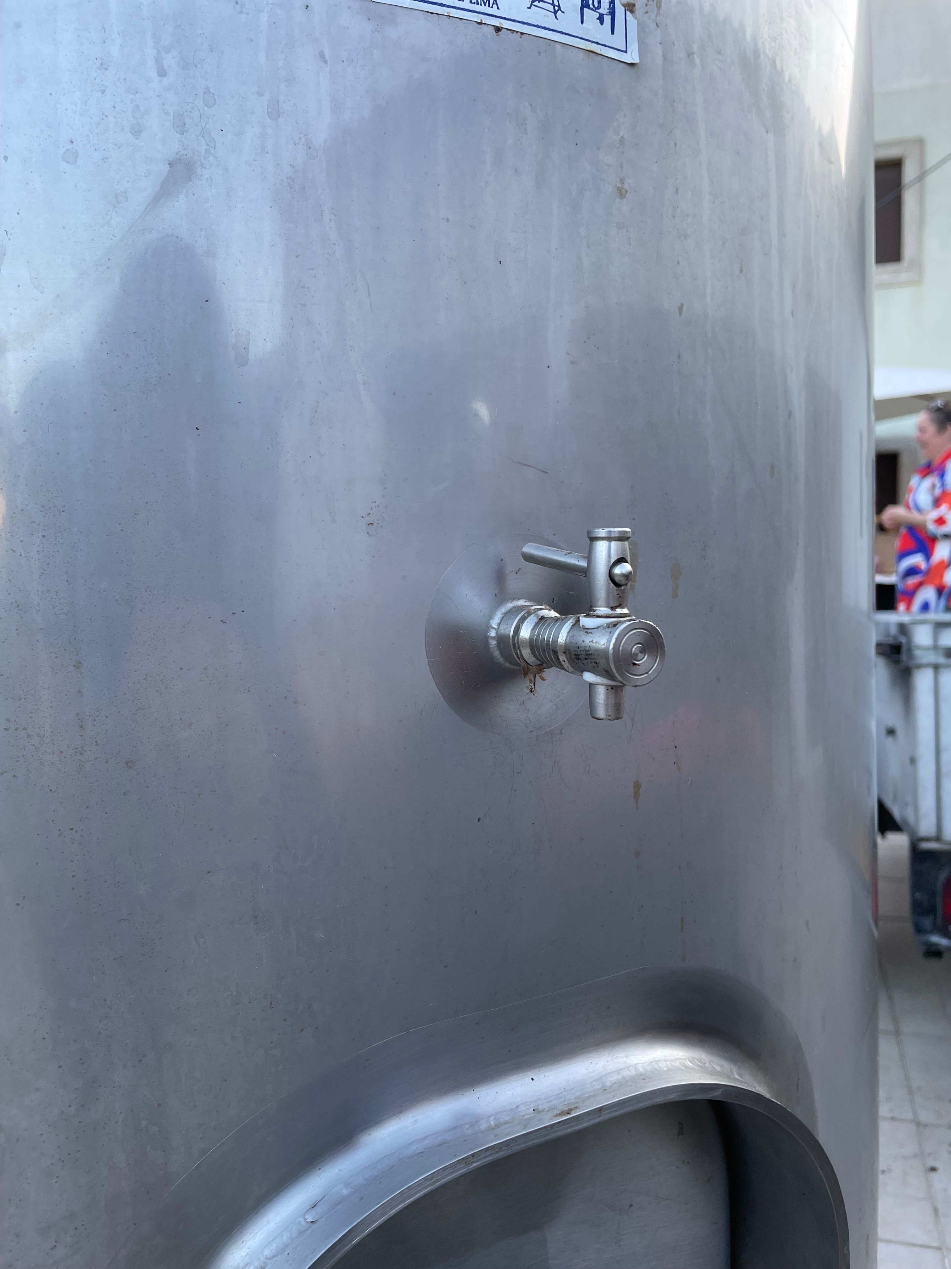 Cuba de inox de 550L