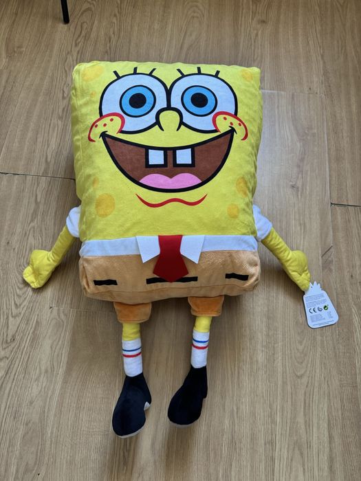 Peluche Grande do Bob Esponja – Novo com Etiqueta