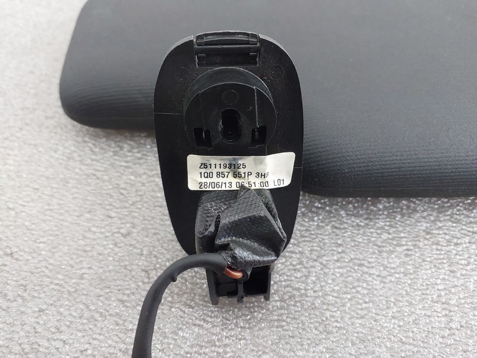 Pála de sol esquerda VOLKSWAGEN Eos (1F7, 1F8)