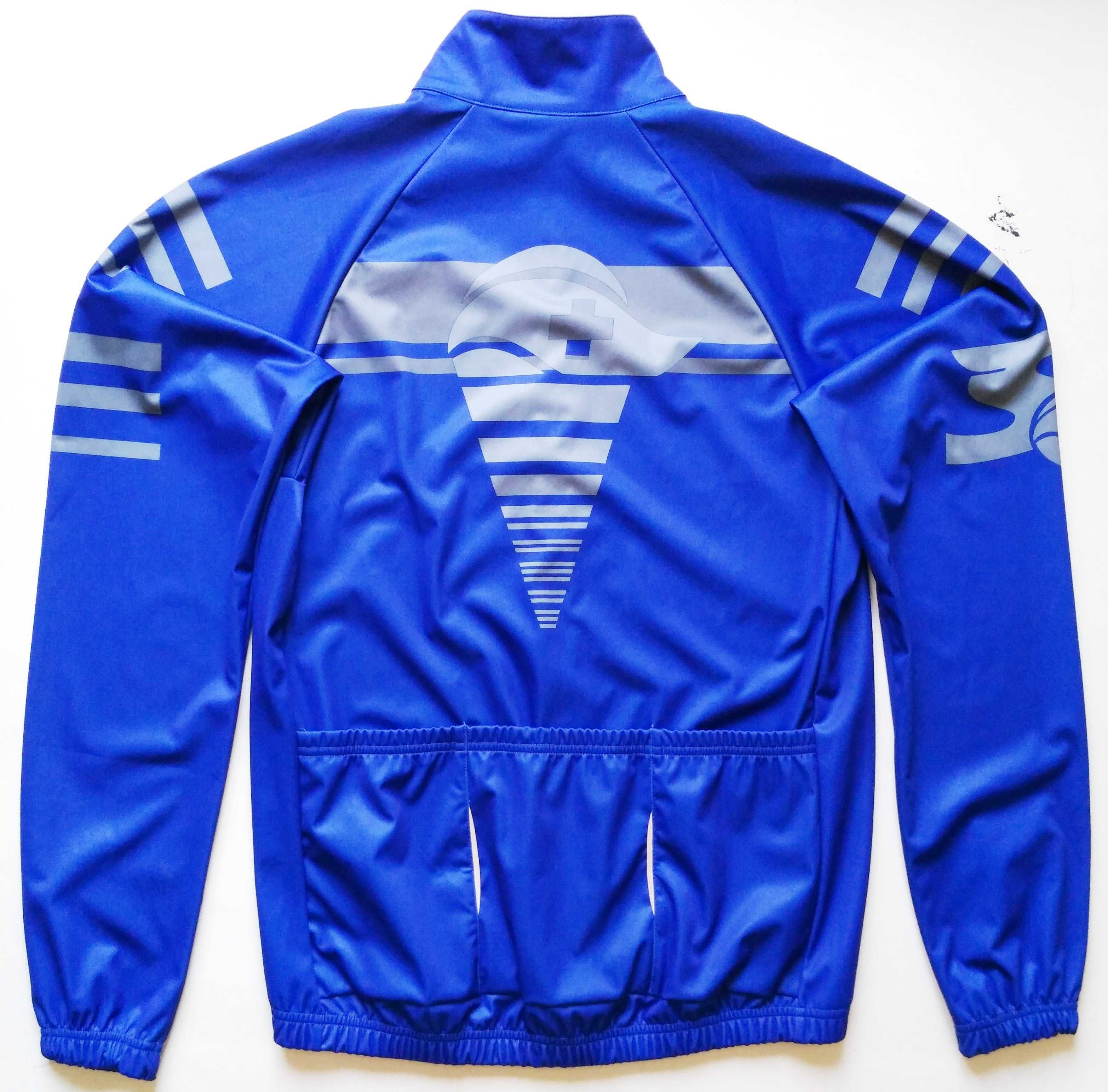 ВелоКуртка STOKE PRO Softshell M blue рукави SHIMANO