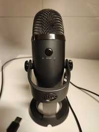 Blue Mic Yeti Nano Microfone USB para Gravação e Streaming Cinzento