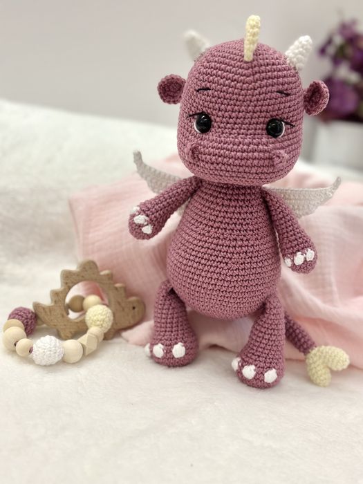 Dragão amigurumi