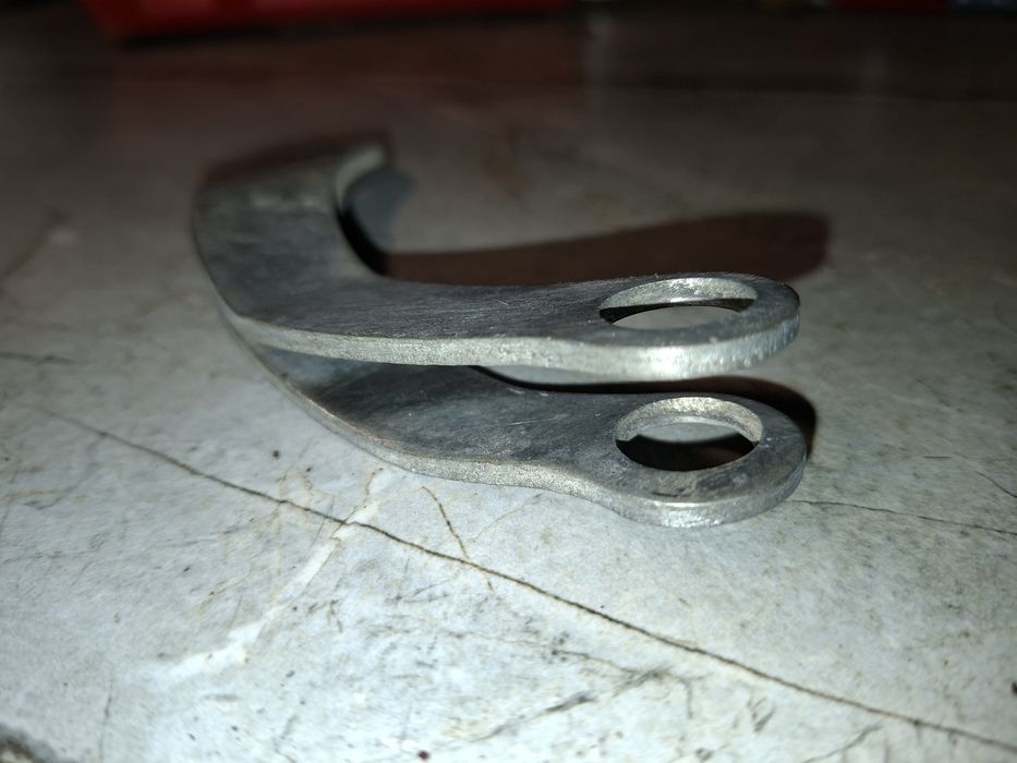 Oryginalny z epoki dzwignia bębna hamulca kola tyl wsk 125 175 b3 jedn