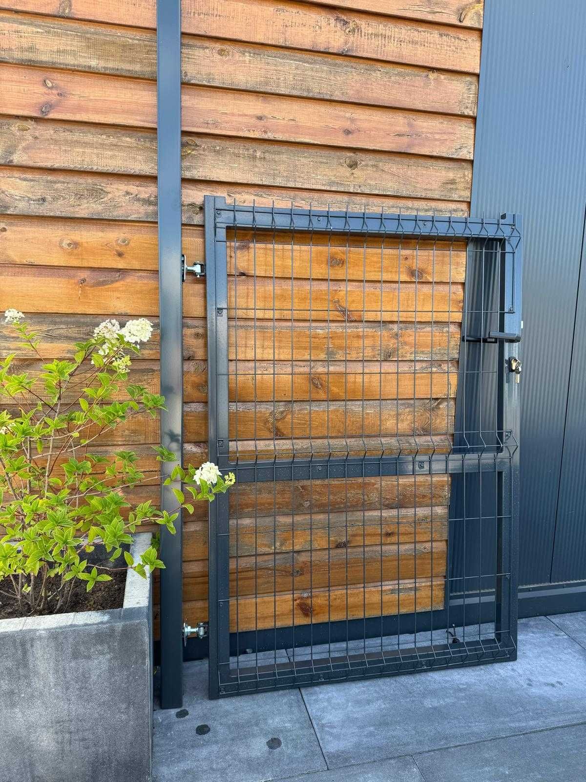 Panel ogrodzeniowy 3D 1,03m komplet słupek panel klipsy NAJTANIEJ