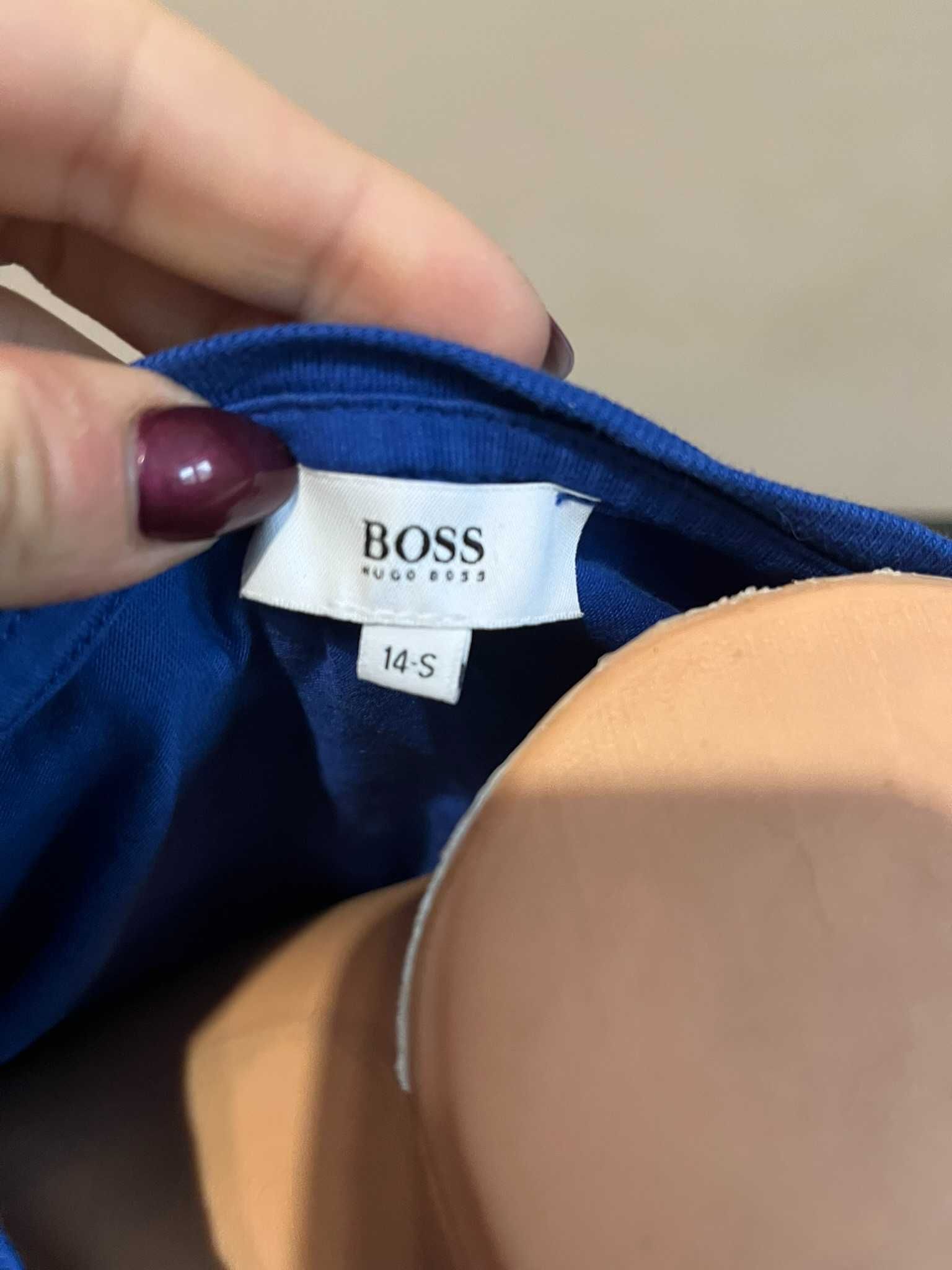 Bluzka Hugo Boss 14S niebieska
