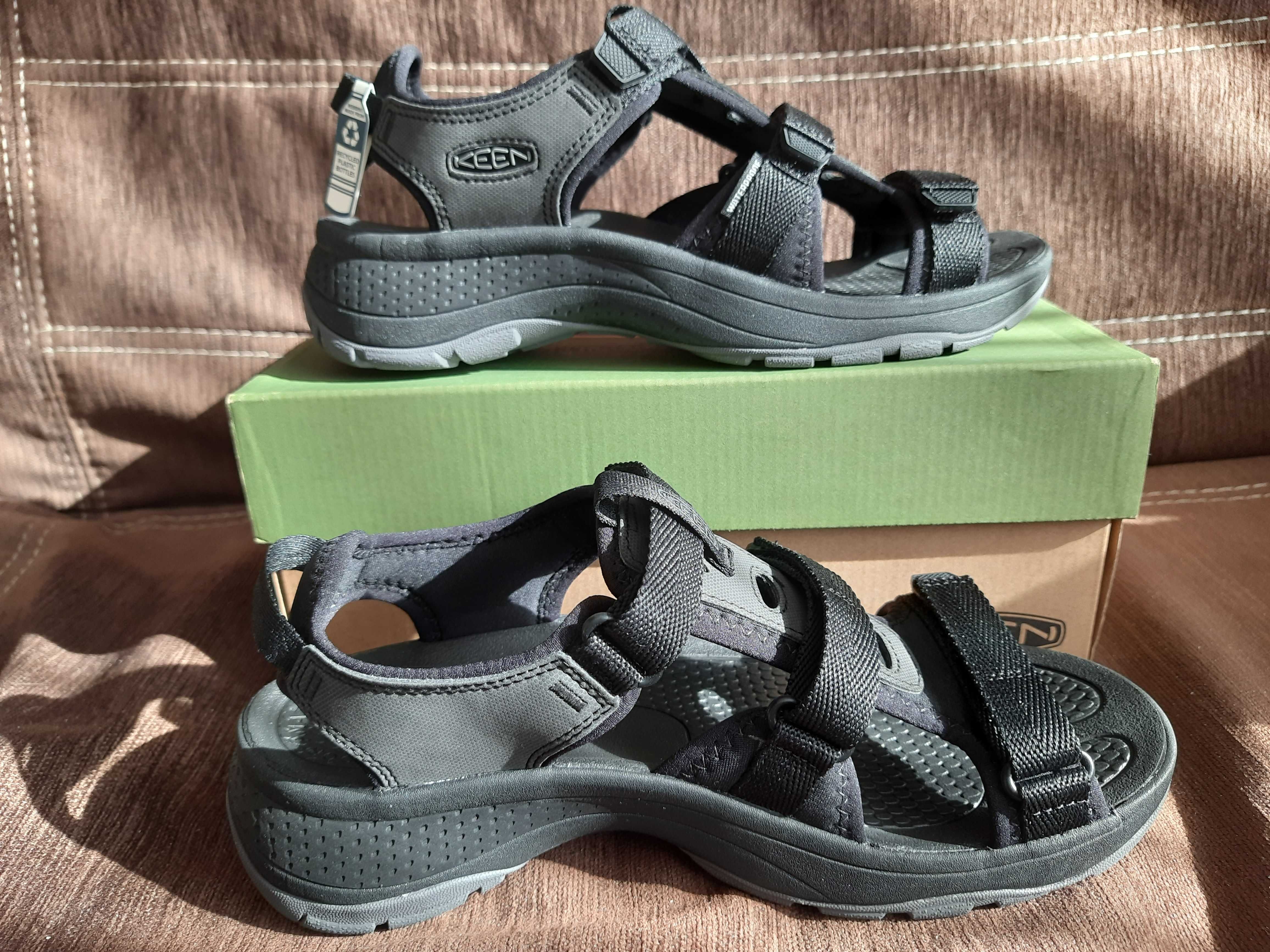 Sandały damskie KEEN Astoria West Open Toe Black/Black 41 nowe