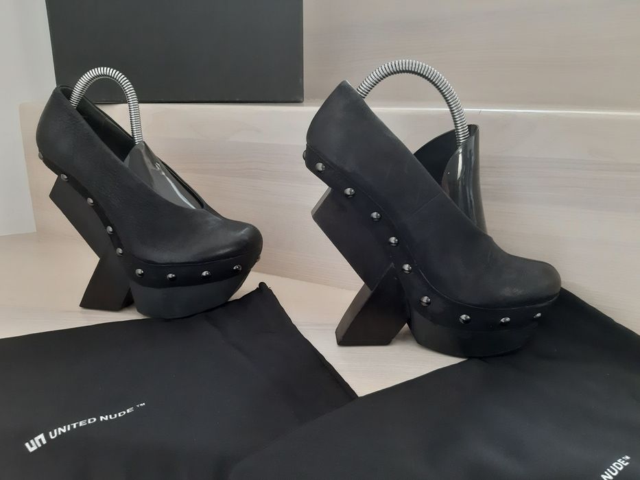 UNITED NUDE 38 Abstract pump