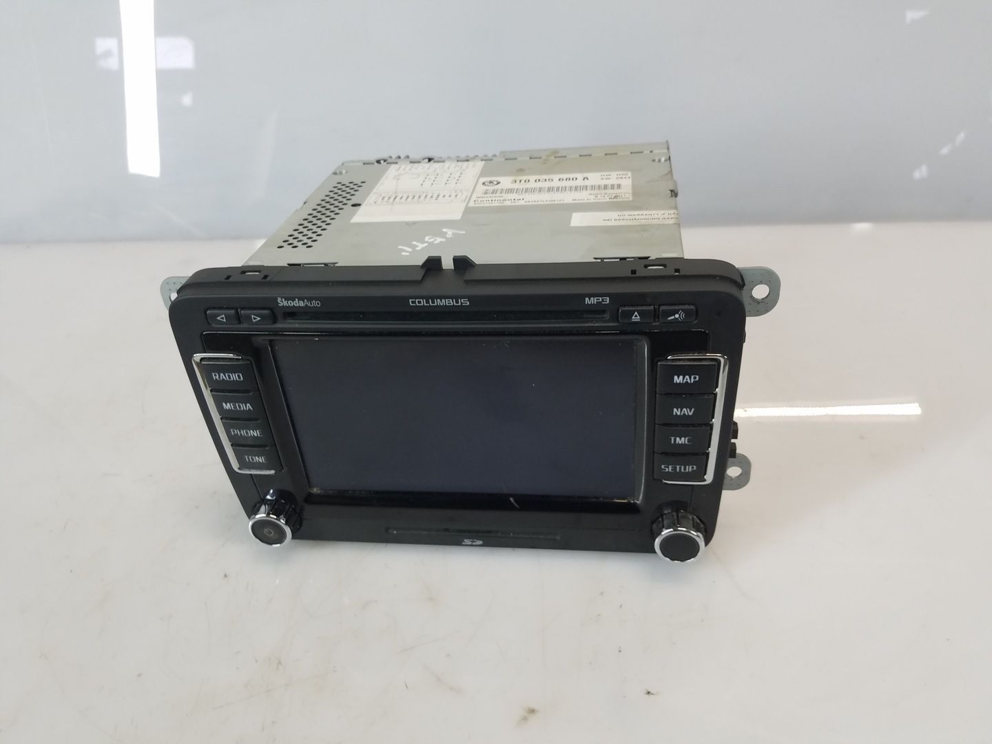 RADIO CD NAWIGACJA SKODA YETI 3T0035680A