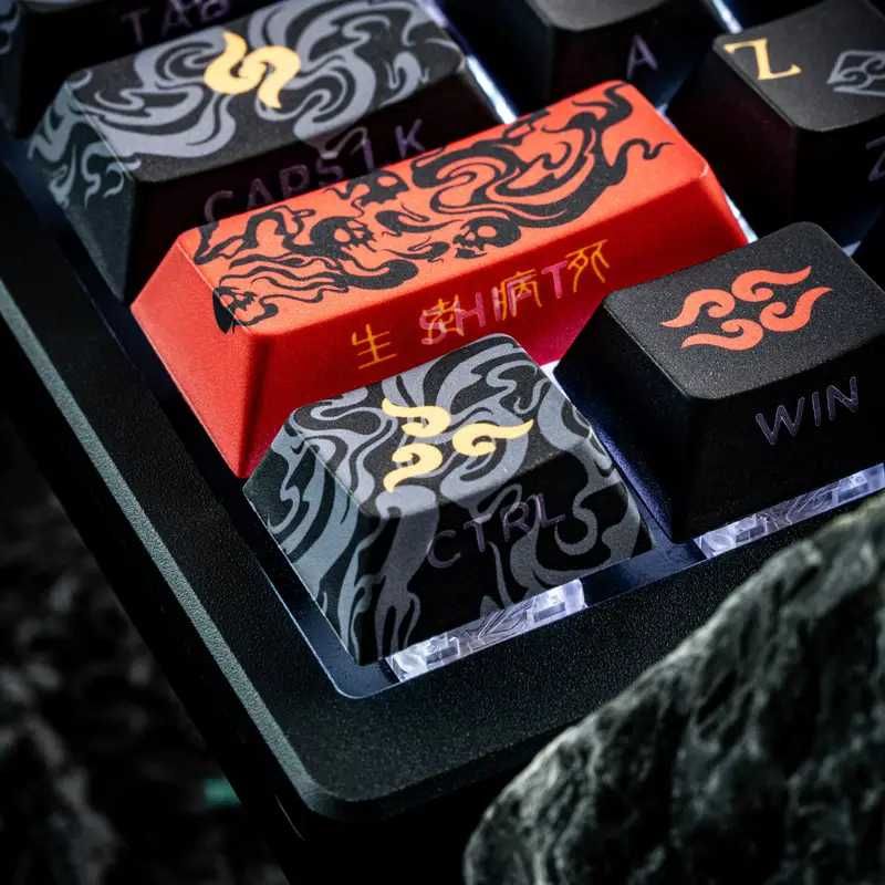 Кейкапи (keycaps, кнопки) side printed зносостійкі