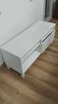 Móvel TV BËSTA 120x40cm com vidro