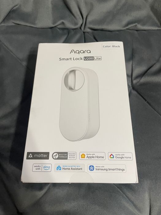 Zamek szyfrowy AQARA Smart Lock U200 Lite Czarny