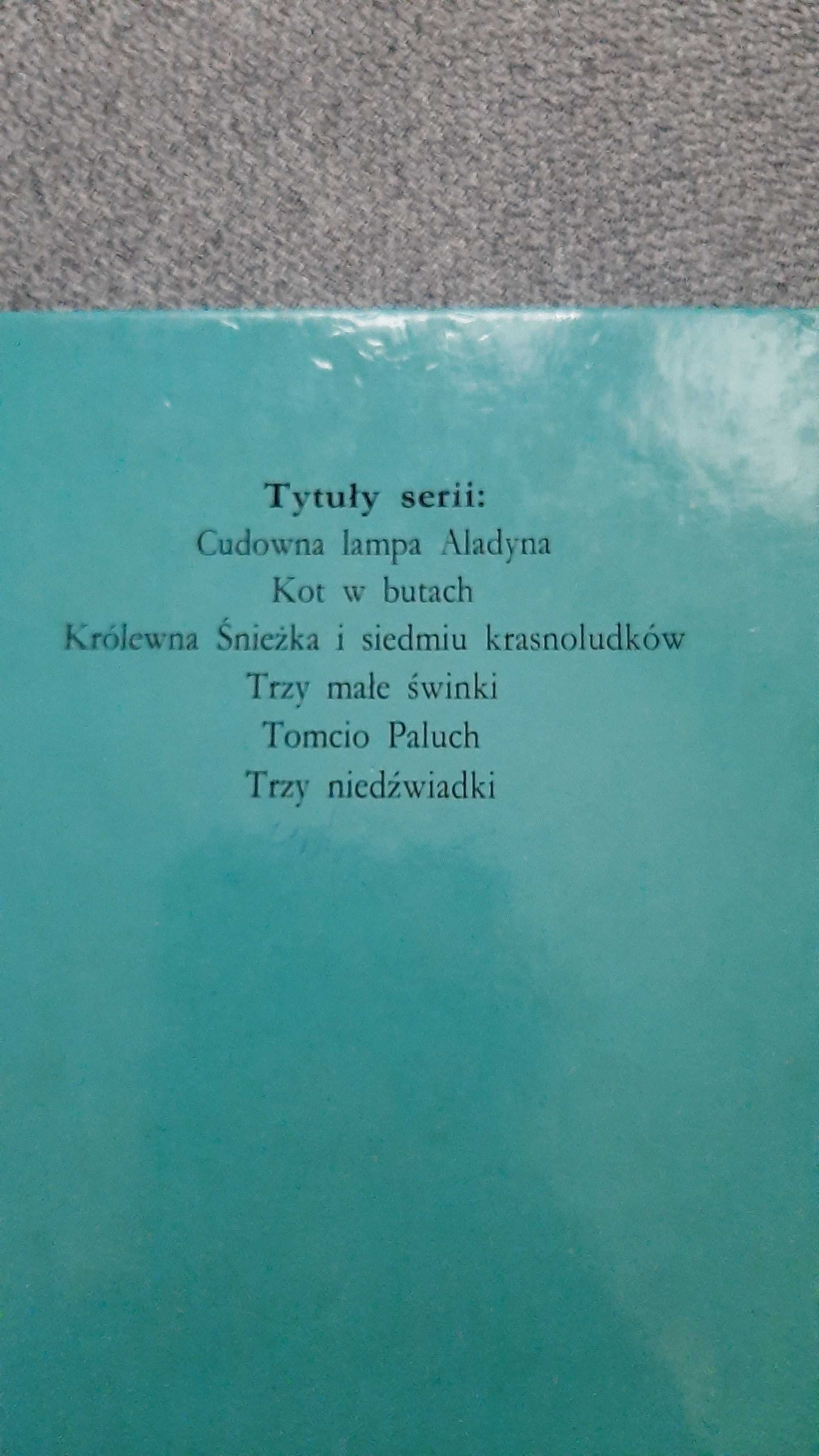 Rene Cloke 3 małe świnki Tomcio Paluch Paluszek Cudowna lampa Aladyna