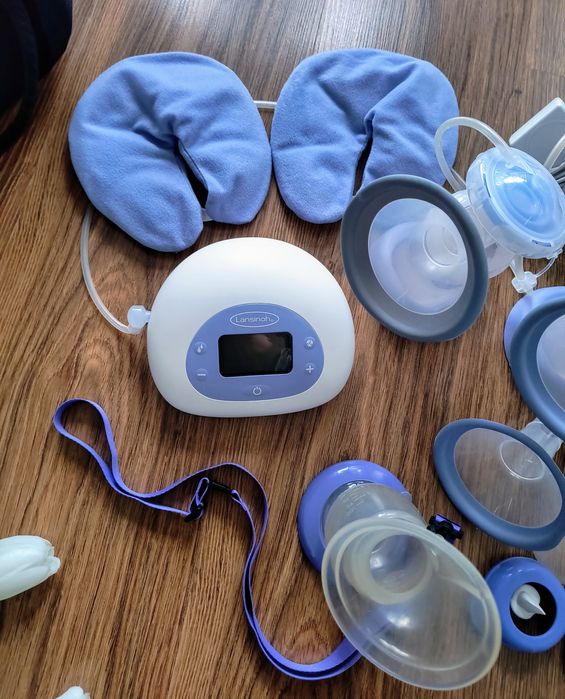 Elektryczny laktator Lansinoh z gratisami