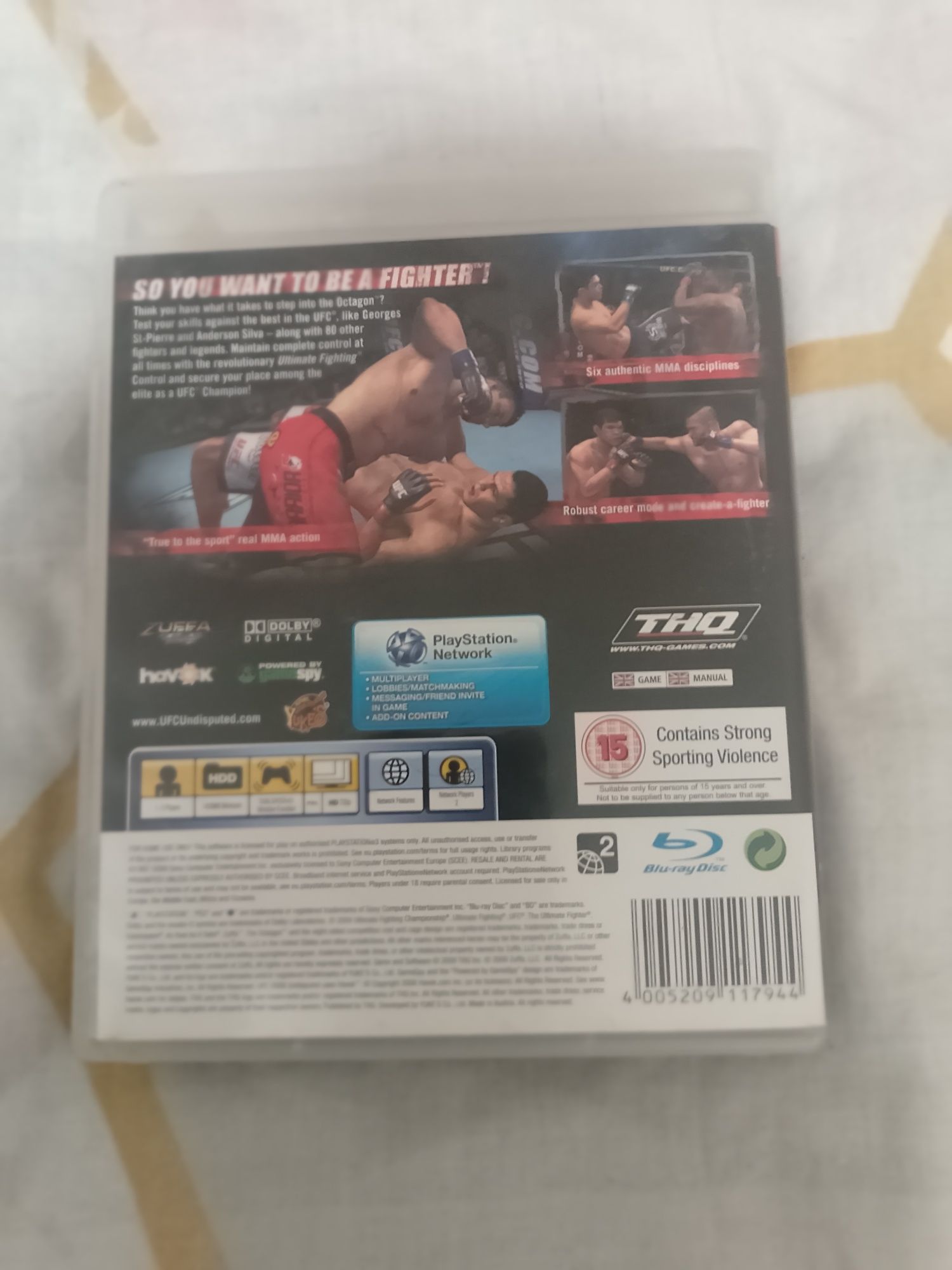 UFC 2009 undisputed. ps 3