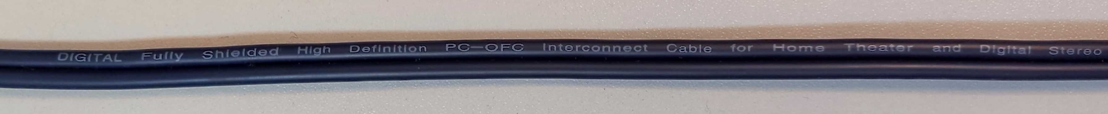 Kabel audio 2RCA-2RCA, 2cinch - 2cinch bardzo dobrej jakość 6m