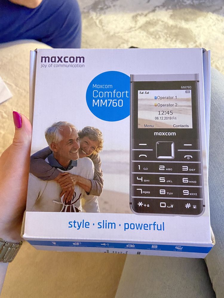 Telefon maxcon comfort MM760