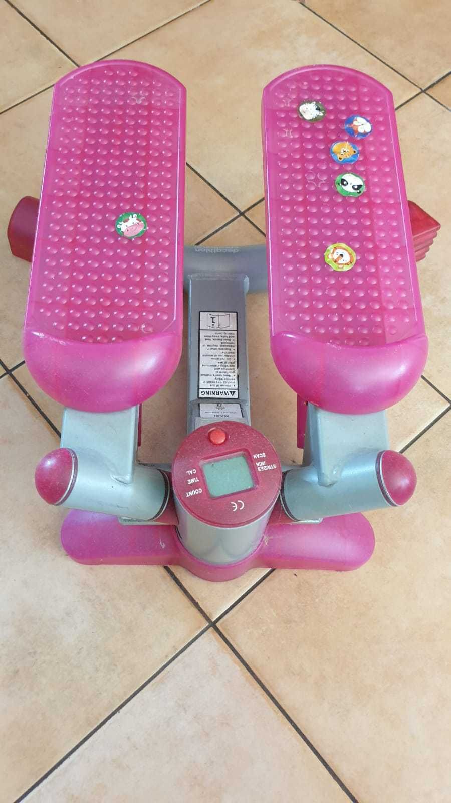 Stepper różowy Decathlon używany