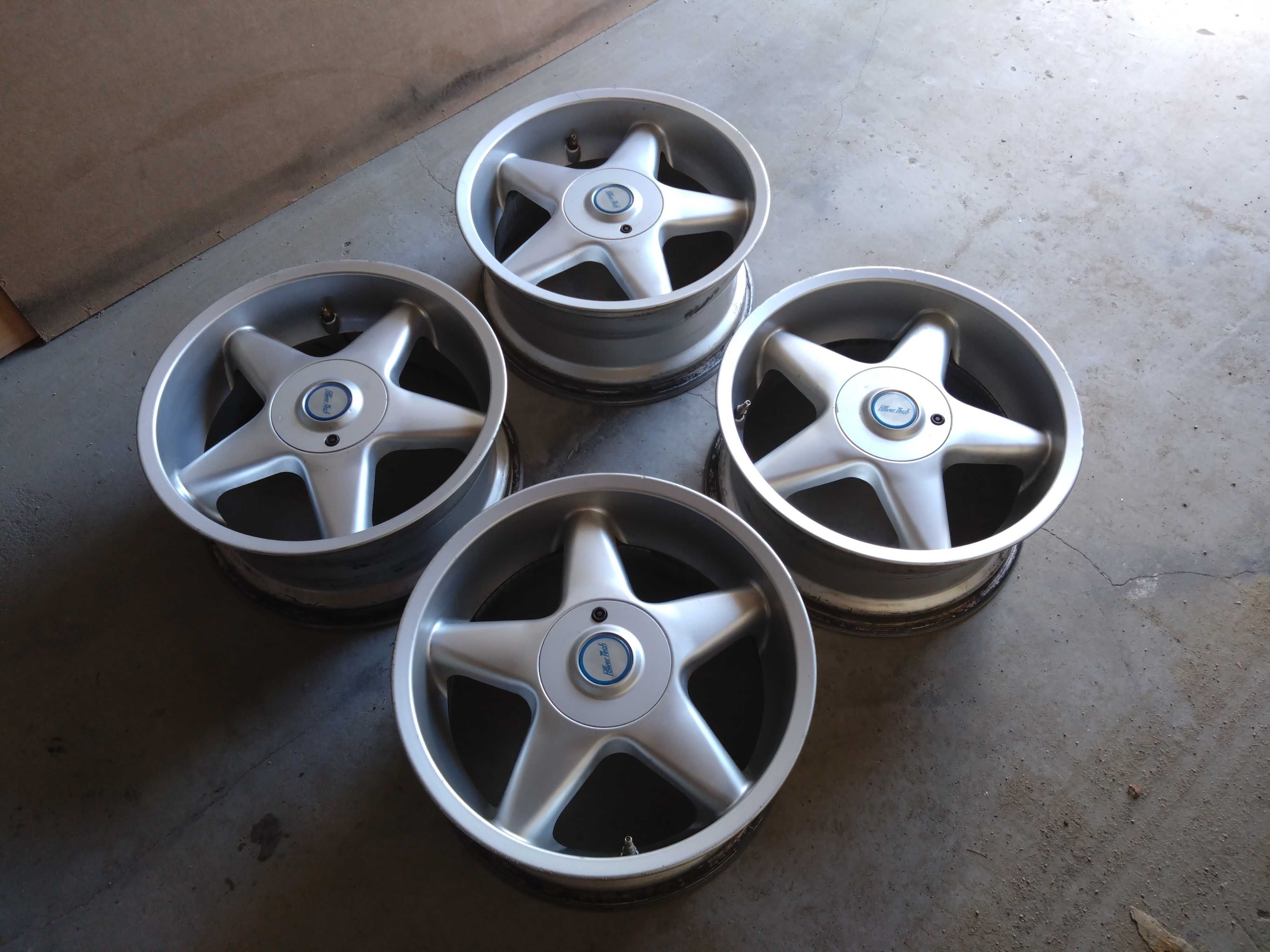 klasyczne felgi POWERTECH BCW 17x8 et35 BMW german style 5X120 e36 e46
