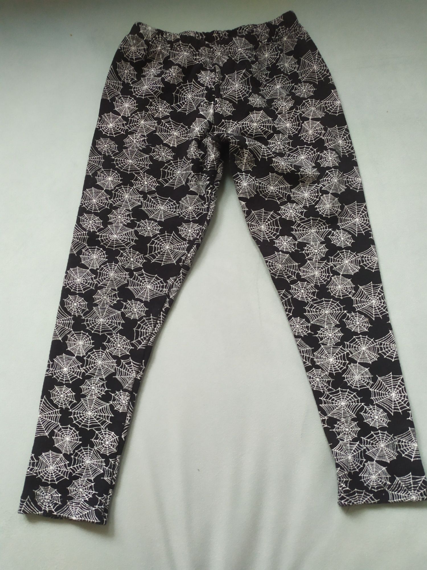 Zestaw Halloween - bluzka H&M + getry r. 122/128