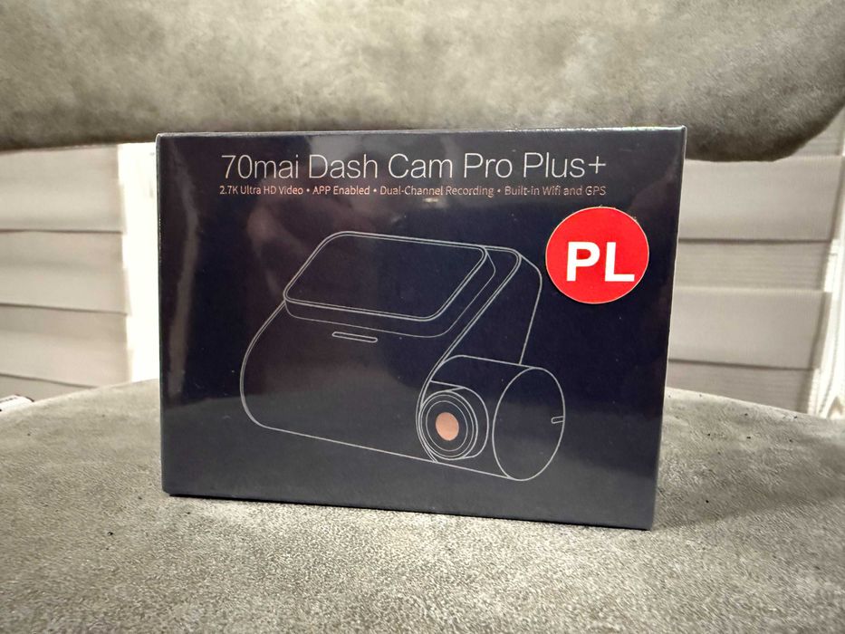 NOWY! Wideorejestrator 70mai A500s + karta pamięci Samsung EVO 64GB