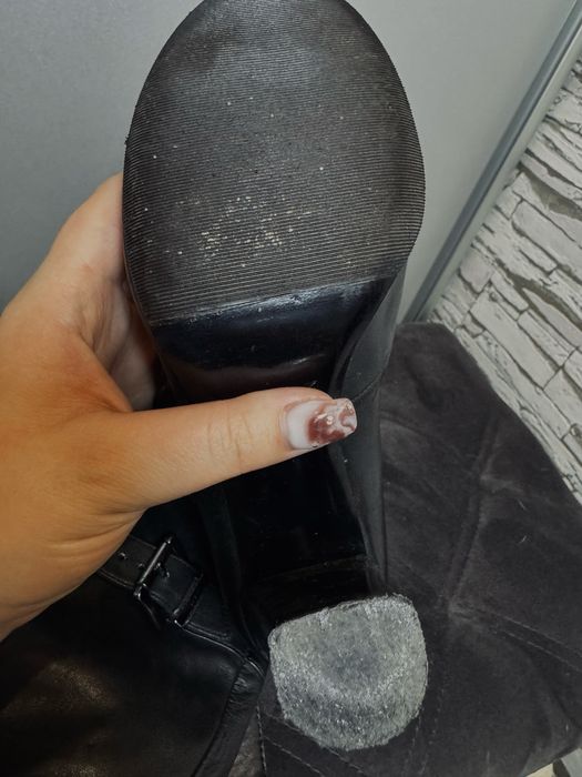 Чоботи Shy Dolly з натуральної шкіри (Vero Cuoio). Італія.