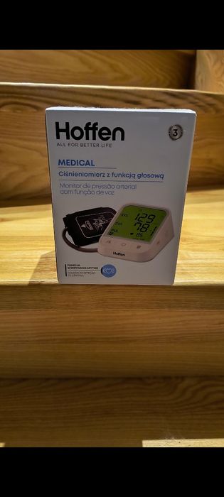Ciśnieniomierz naramienny z funkcją głosową automatyczny NOWY Hoffen