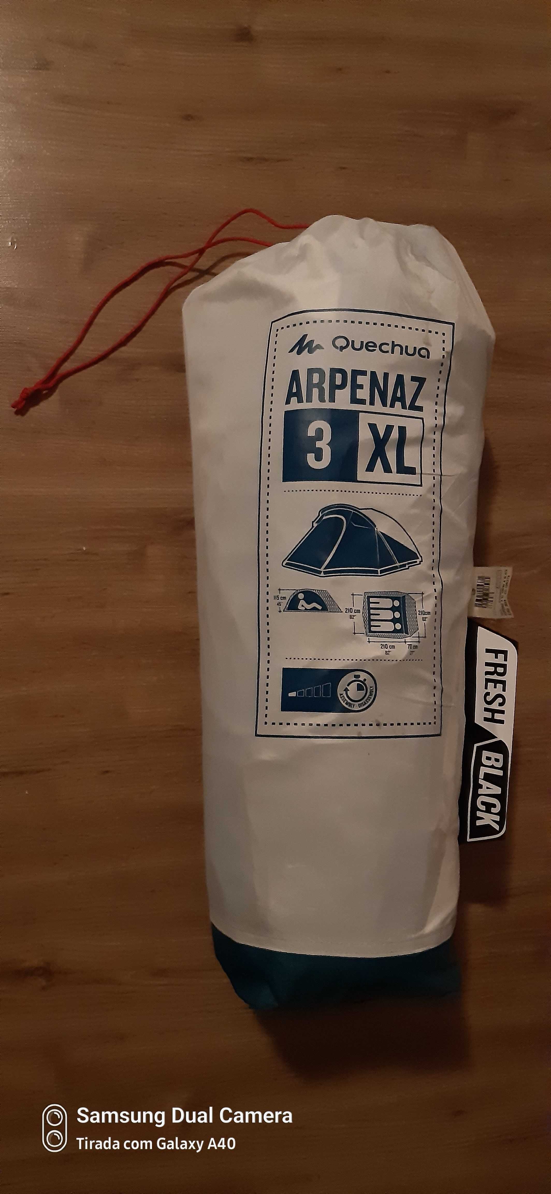 Tenda Quechua 3 lugares XL F&B , proteção para calor. Exelente estado