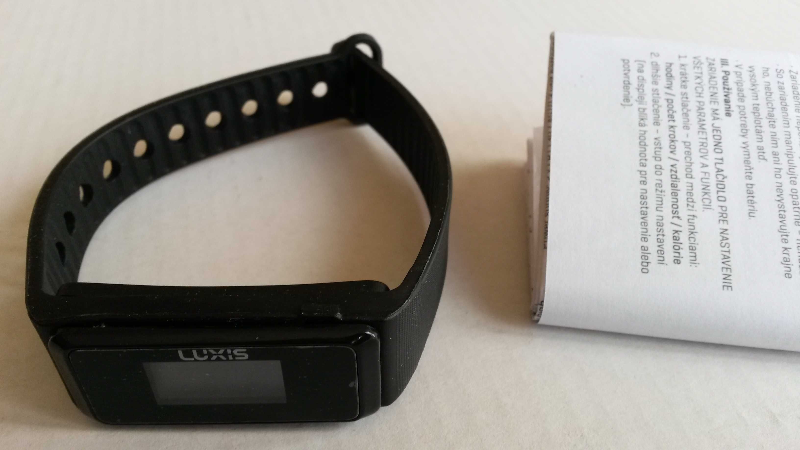 Krokomierz smartband zegarek opaska sportowa LUXIS