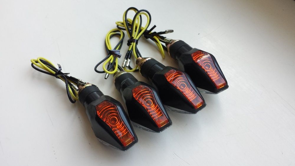 Kierunkowskazy motocyklowe LED uniwersalne ZOBACZ!! tuning kierunki