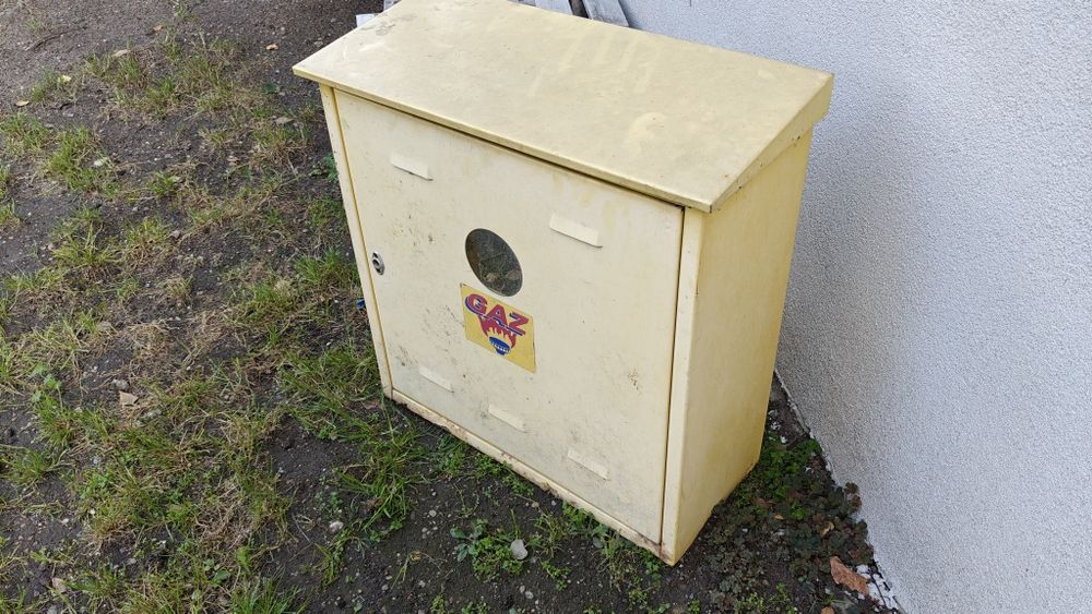 metalowa skrzynka gazowa 59x63
