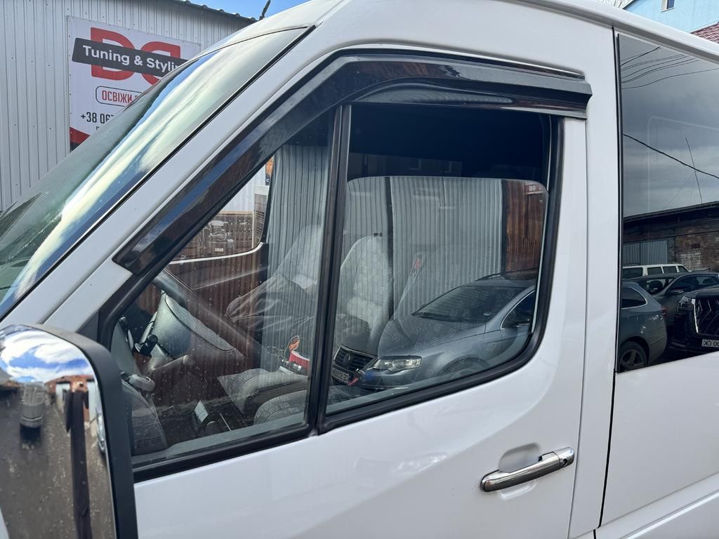 Mercedes Sprinter 1995-2006 років. Вітровики (2 шт., Sunplex Sport)
