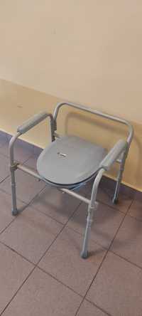 Krzesło toaletowe, przenośna toaleta dla seniora