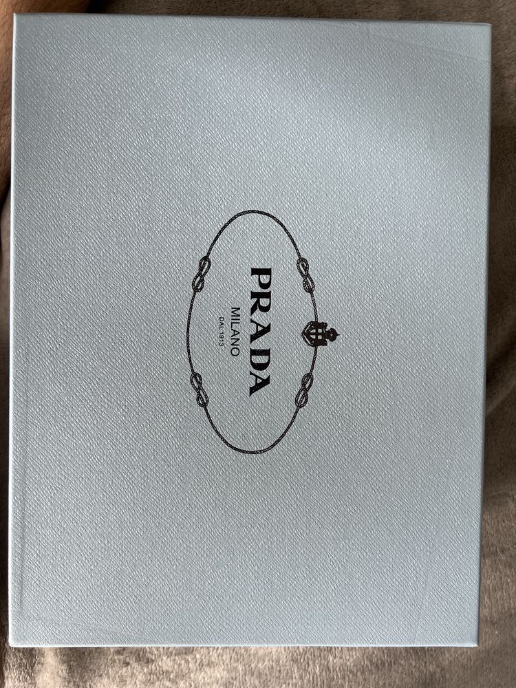 НОВІ ORIGINAL кросівки Prada Double Wheel Nylon Gabardine