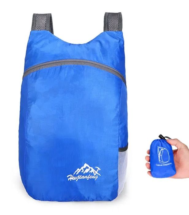 Plecak składany turystyczny sportowy ultralekki do biegania na zakupy