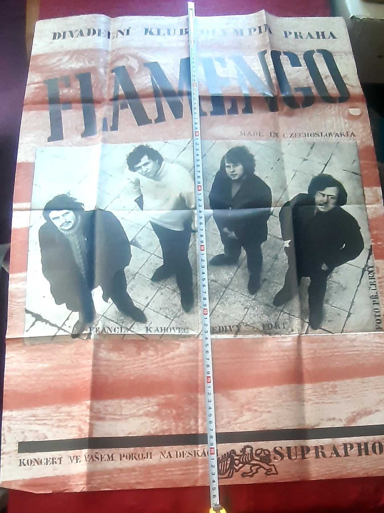 plakat FLAMENGO made in Czechoslovakia
