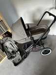 wózek Cybex Priam 2.0 kolor Manhattan Grey, 2w1 gondola + spacerówka