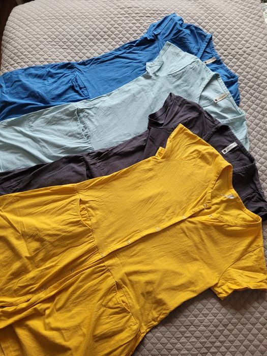 Koszule ciąża/poród/karmienie, rozm. S, 4 szt