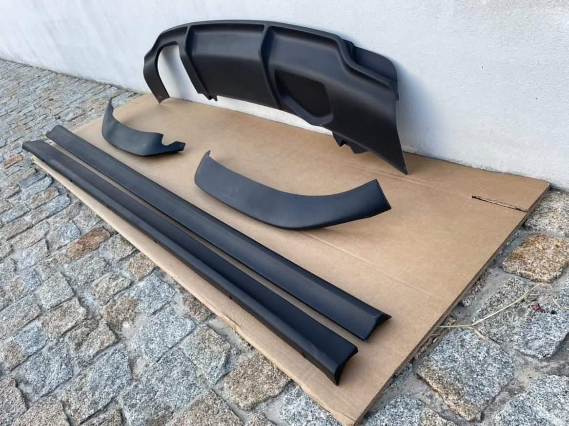 SPOILER DIFUSOR DE ESCAPE Aba Pala LÂMINA AUDI A1 S1 RS1 S-LINE SLINE