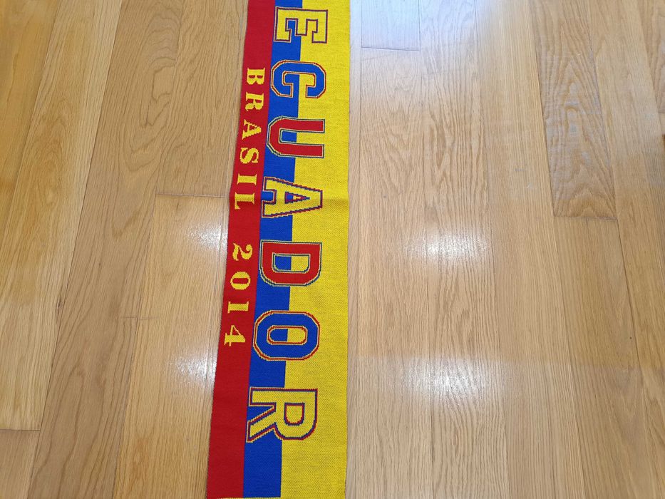 Cachecol Ecuador - Seleção Ecuador - novo Cx87
