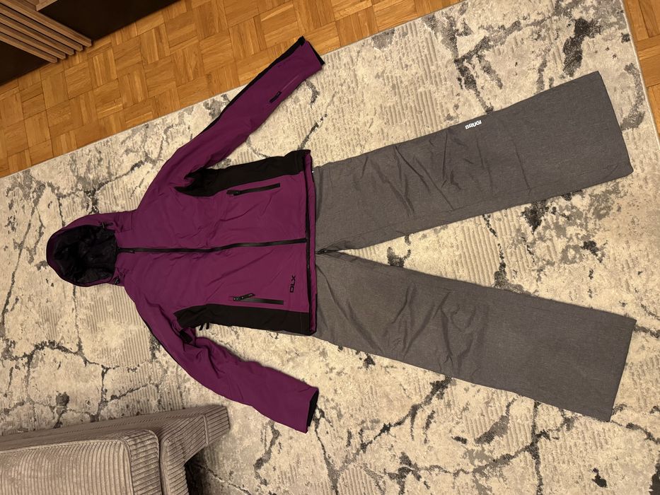 DAMSKIE SPODNIE BRUGI M szare salon polecam