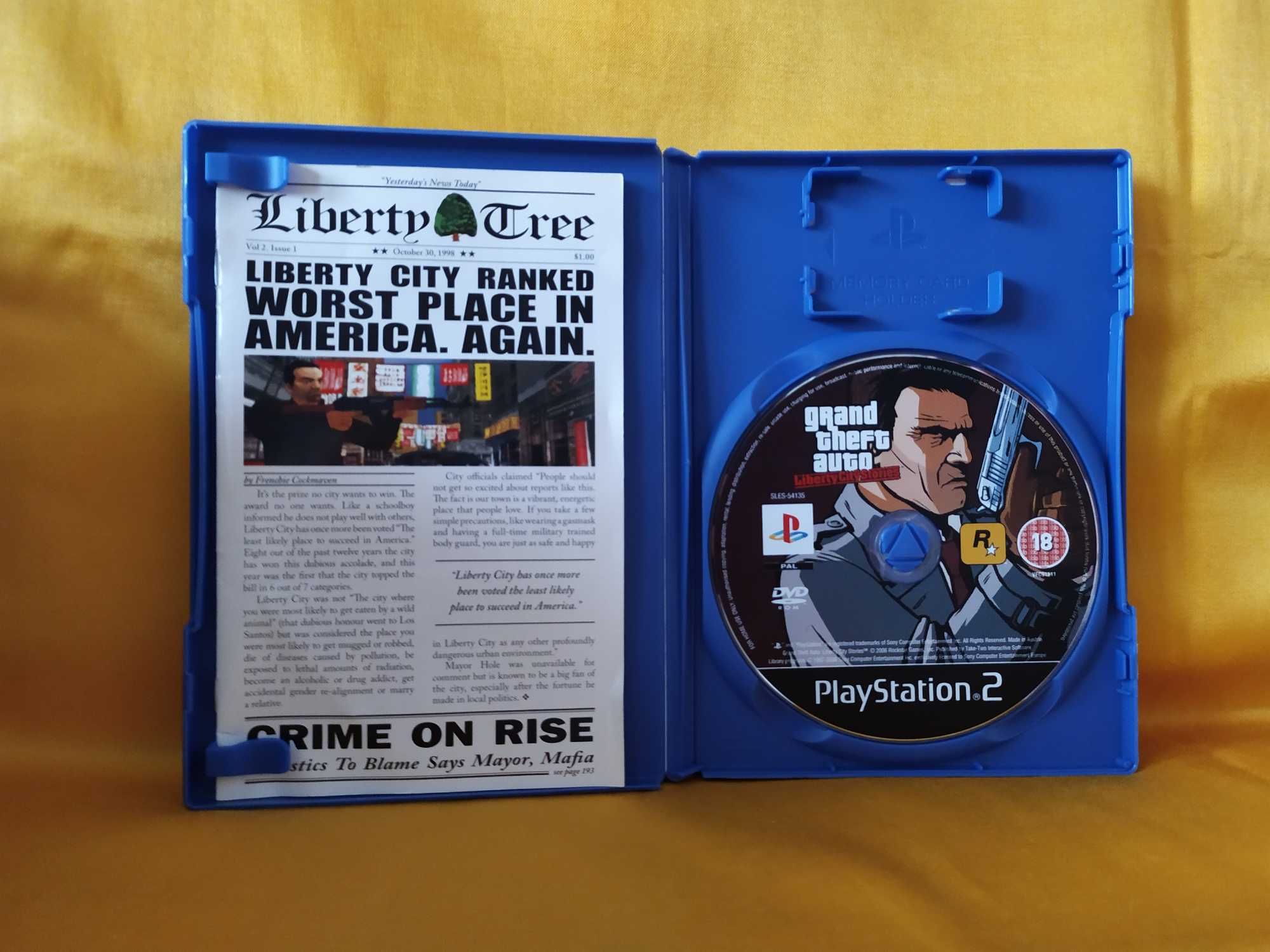 Gra Grand Theft Auto Liberty City Stories GTA LCS PS2 PlayStation 2