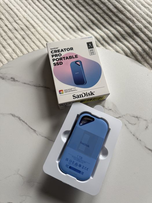 Sandisk Creator Pro SSD 1TB dysk twardy zewnętrzny nowy okazja!