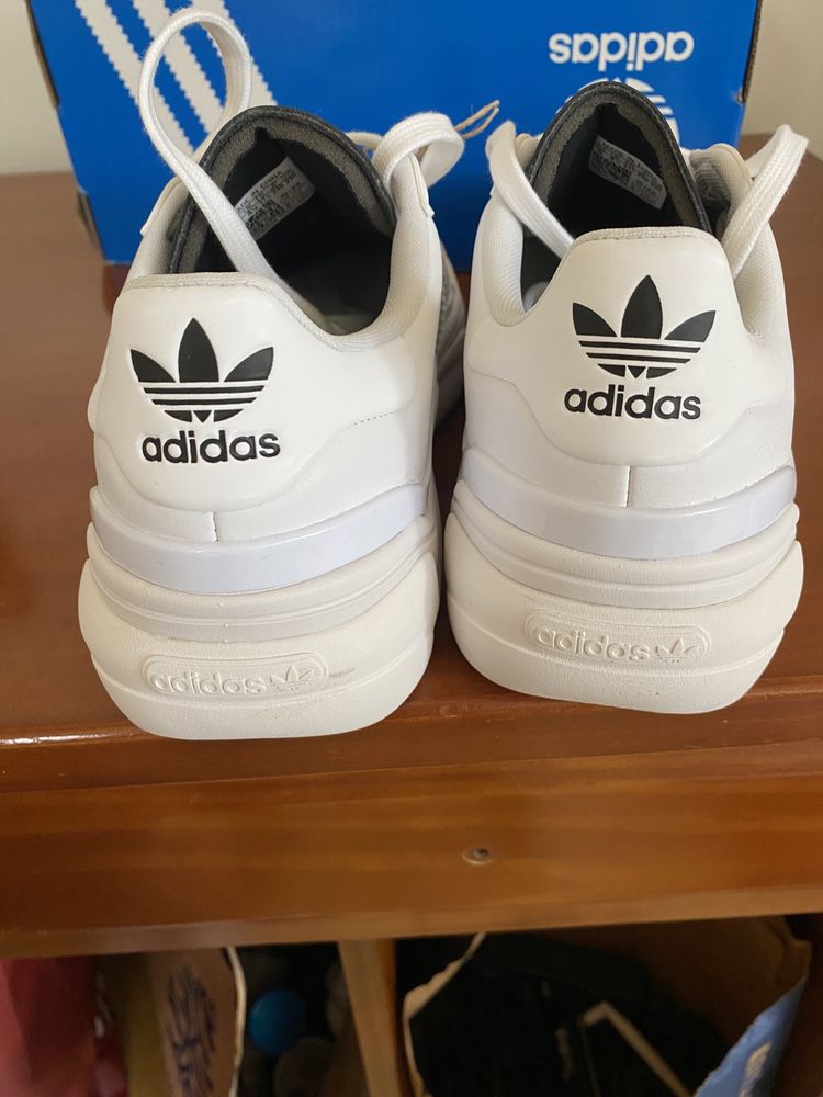 Tenis superstar branco plataforma adidas Novo