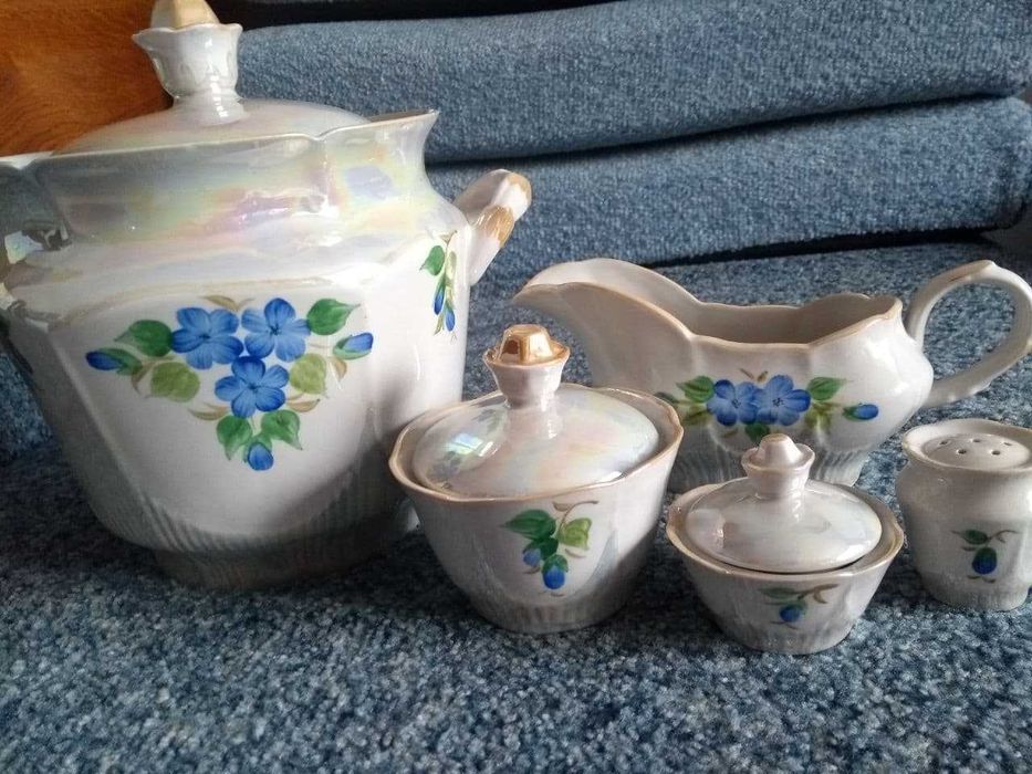 Винтаж супница и набор спецовников+ соусница Березно  клеймо 80-е СССР