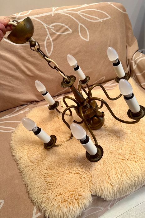 ZYRANDOL MOSIEZNY Z 6 SWIAATLAMI - Odbiór osobisty - Białystok Piasta