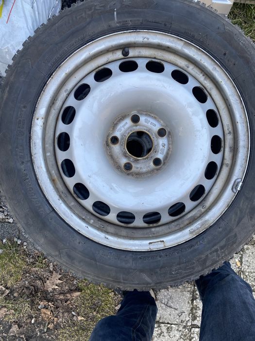 4 Kola stalowe 5x112 205/55 r16 kołpaki Volkswagen Audi