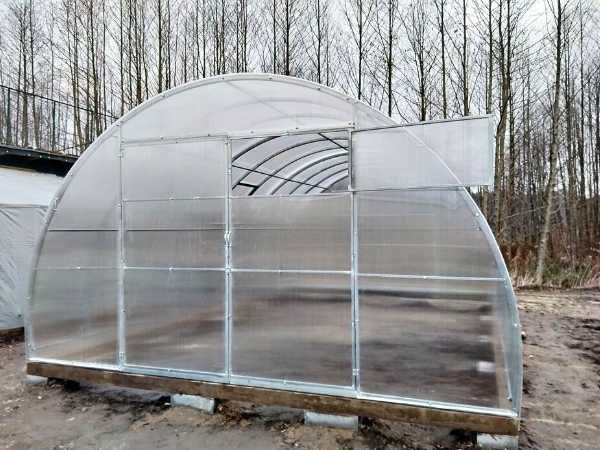 Szklarnia Tunel Ogrodowy 4x4 4x6 4x8 Poliwęglan 4mm / 6mm Prof.40x20mm